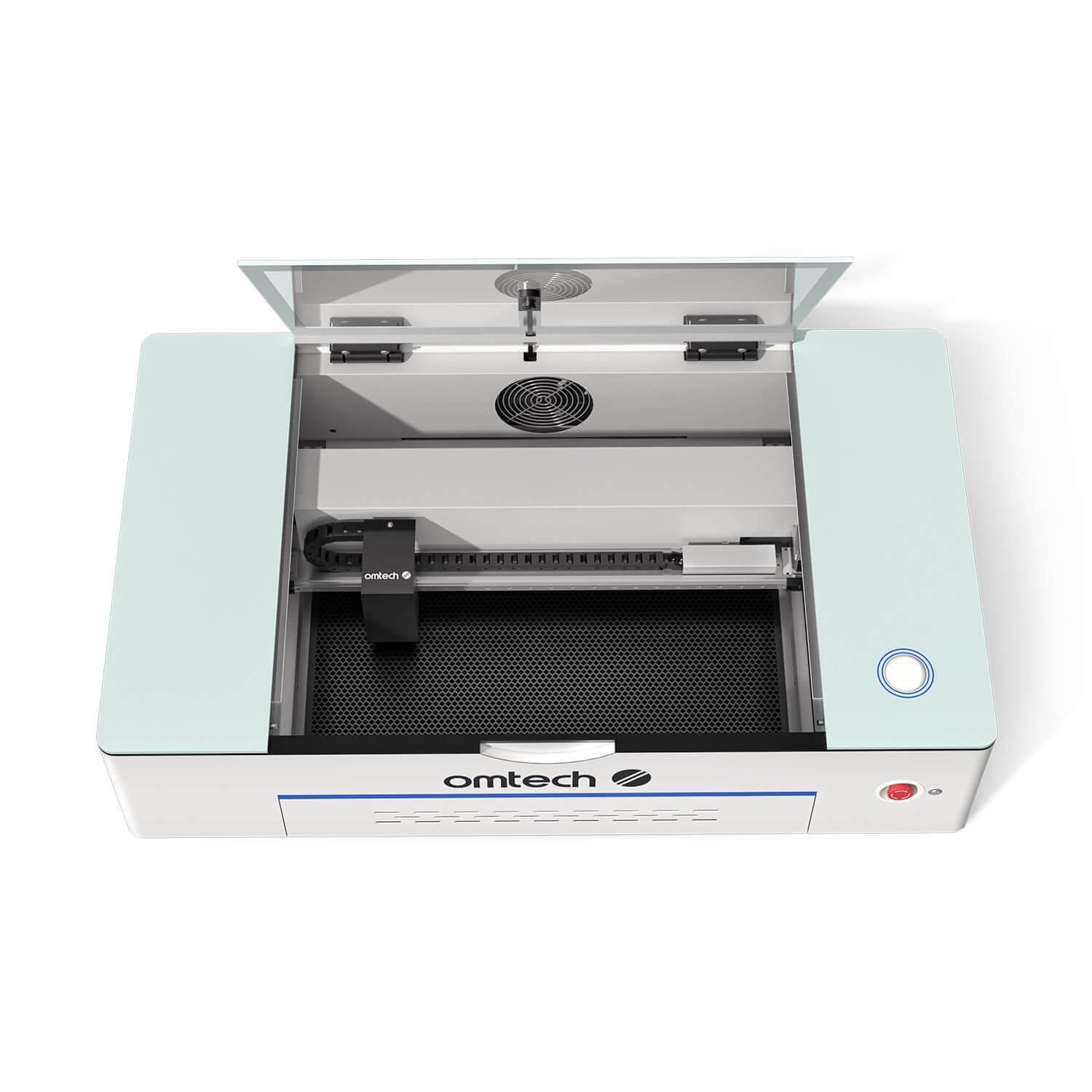 50W Polar Desktop Máquina de Grabado y Corte Láser con Cámara y Área de Trabajo 510×300mm