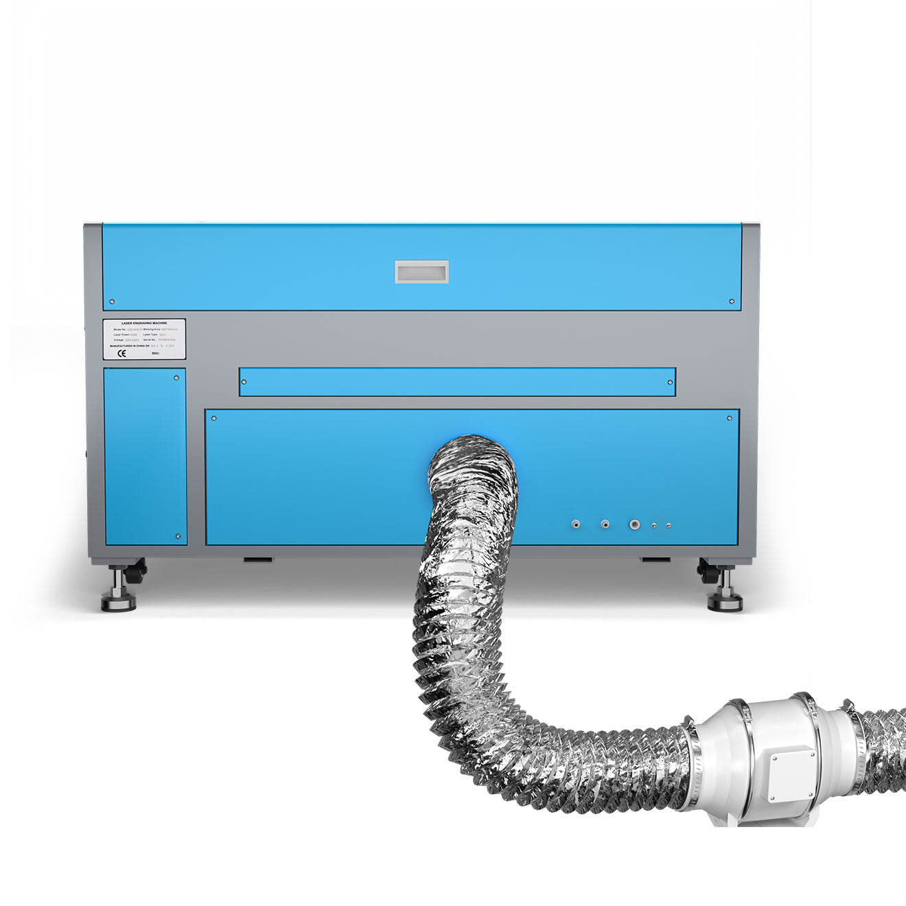 60W Grabadra Láser CO2 con Área de Trabajo 400x600mm | Turbo-646