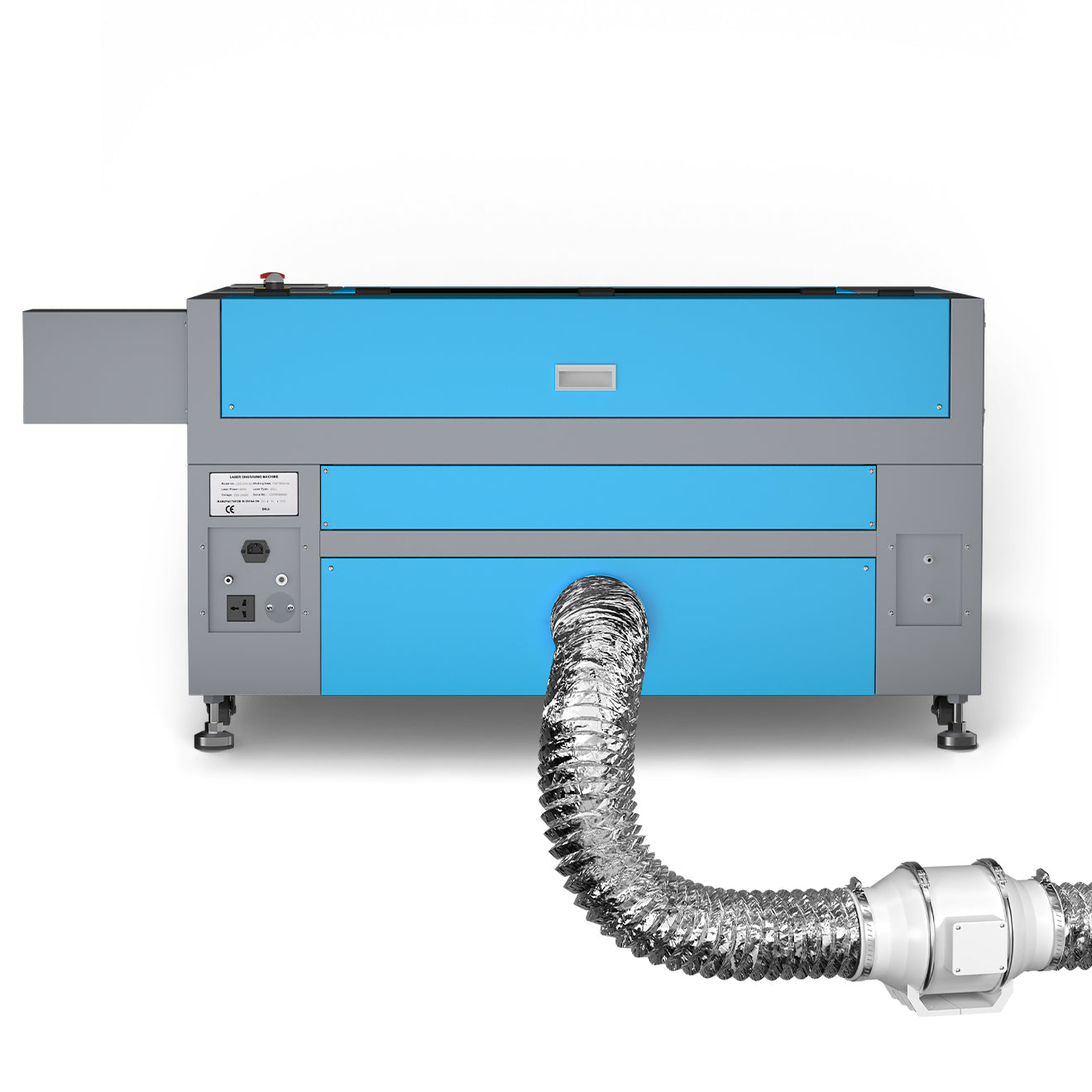 90W Cortadora Láser CO2 con Área de Trabajo de 700x500mm | Turbo-758