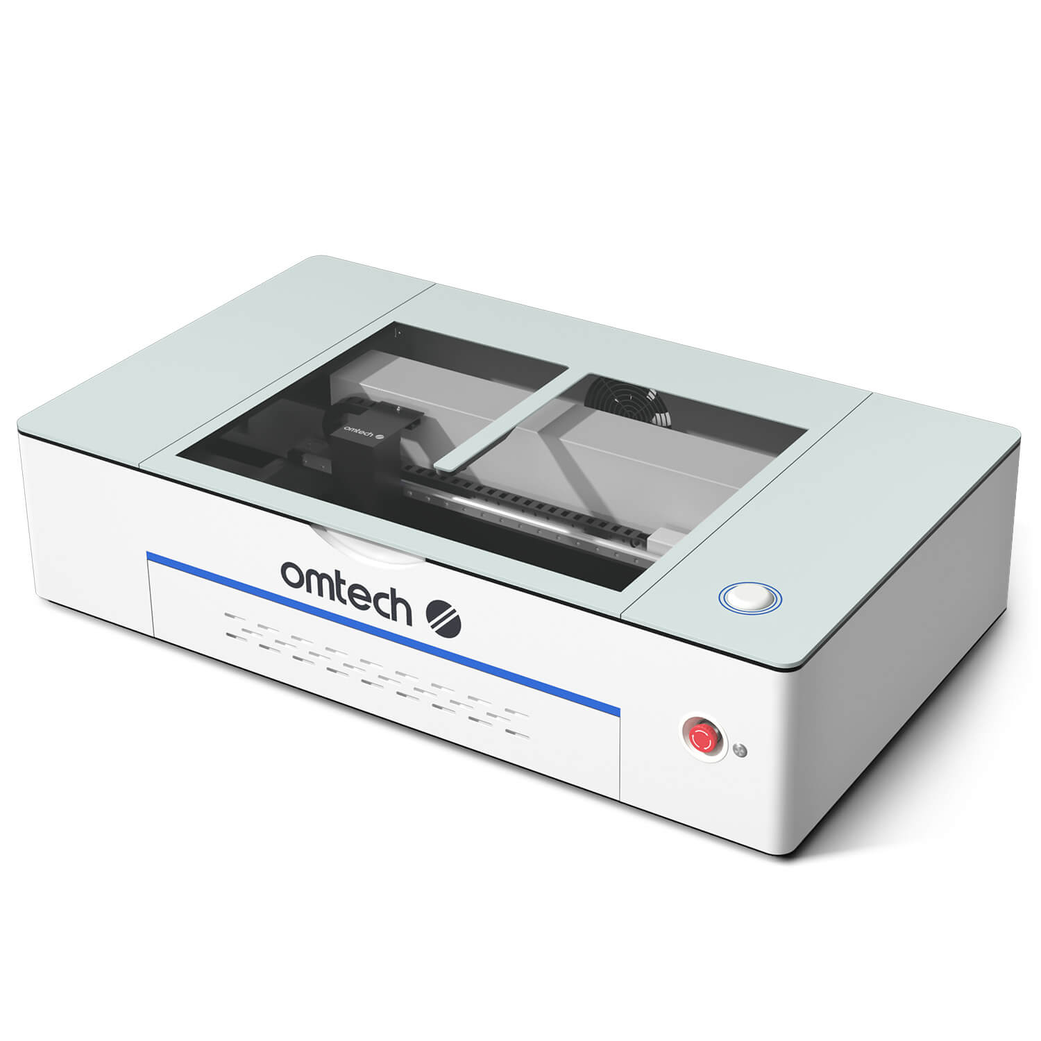 50W Polar Desktop Máquina de Grabado y Corte Láser con Cámara y Área de Trabajo 510×300mm