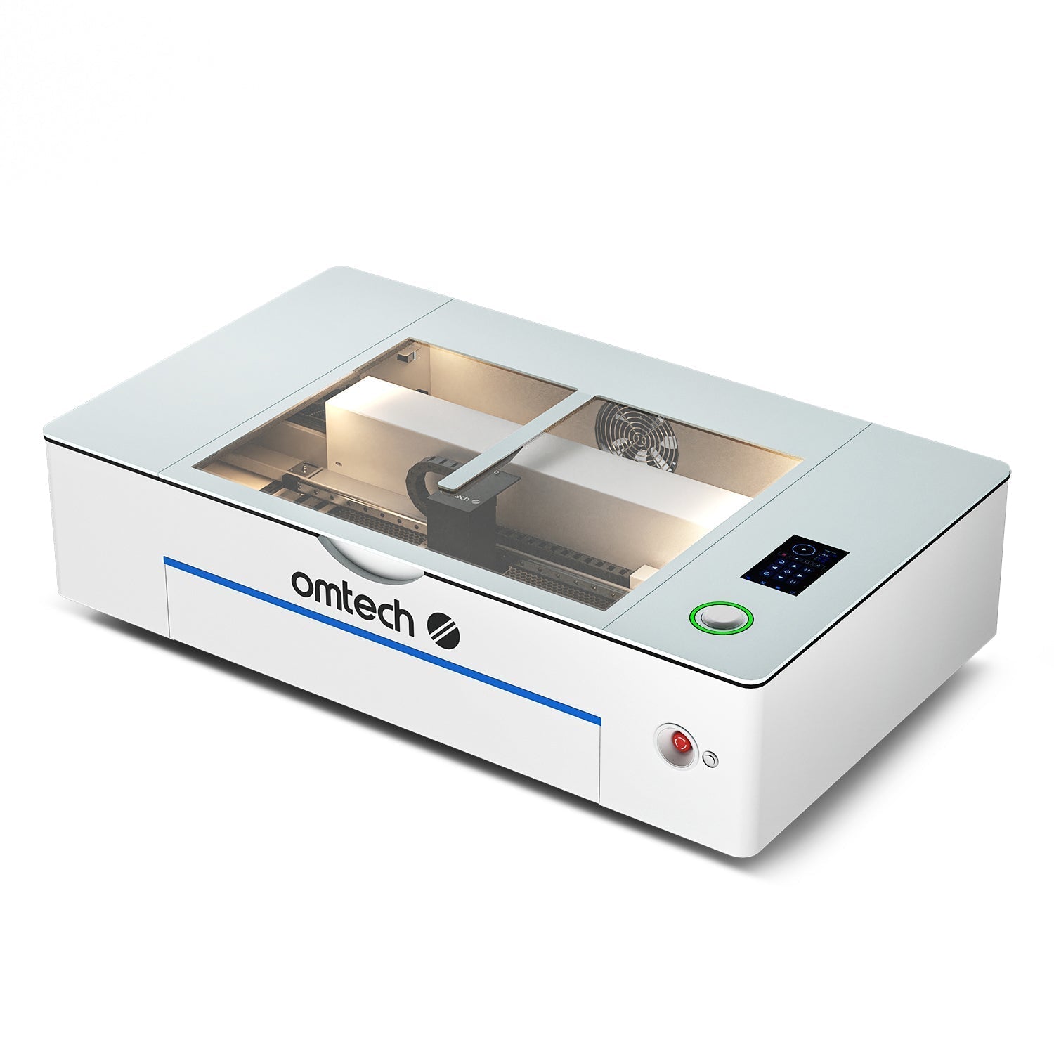 55W Polar+ Desktop Máquina de Grabado y Corte Láser CO2 con Cámara y Área de Trabajo 510×300mm